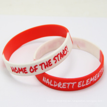 Hot sell fashion custom silicone wristband with promotional